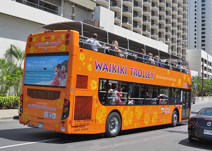 Waikiki Trolley Alexander Dennis Enviro400 307